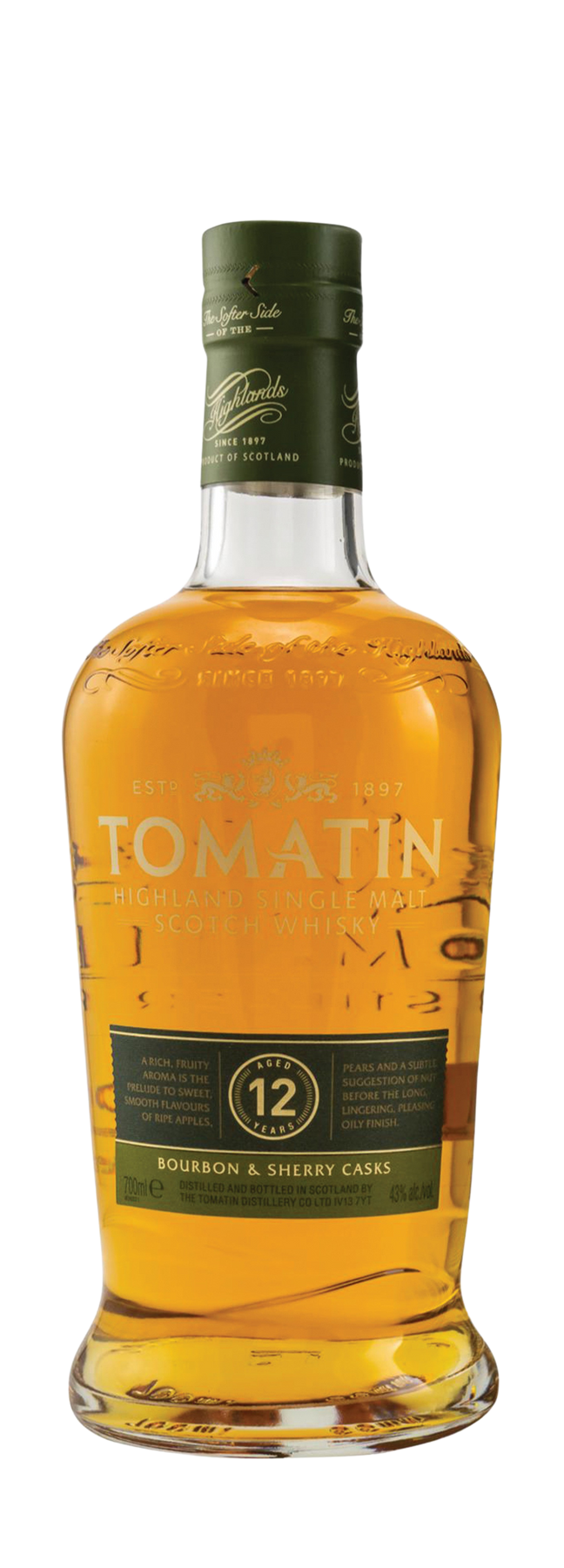 Tomatin 12 Years Old 43% 70cl