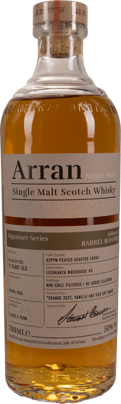 11 Years Old Signature #2 Bonfire 50% 70cl