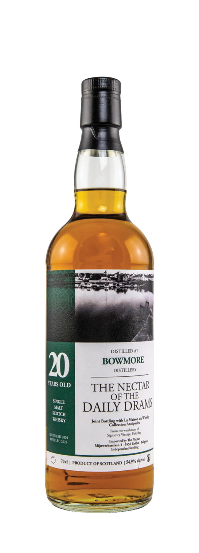 20 Years Old Single Cask The Nectar of The Daily Drams 54,9% 2001 70cl