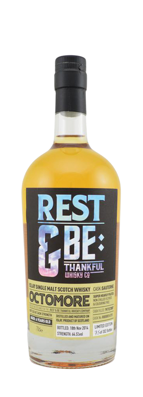 6 Years Old Single Cask Rest & be Thankfull 64,5% 70cl