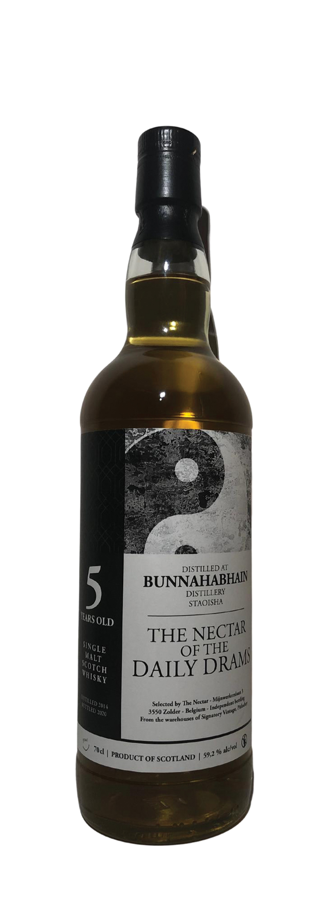5 Years Old Staoisha The Nectar of The Daily Drams 59,2% 2014 70cl