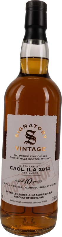 10 Years Old Signatory 57,1% 2014 70cl