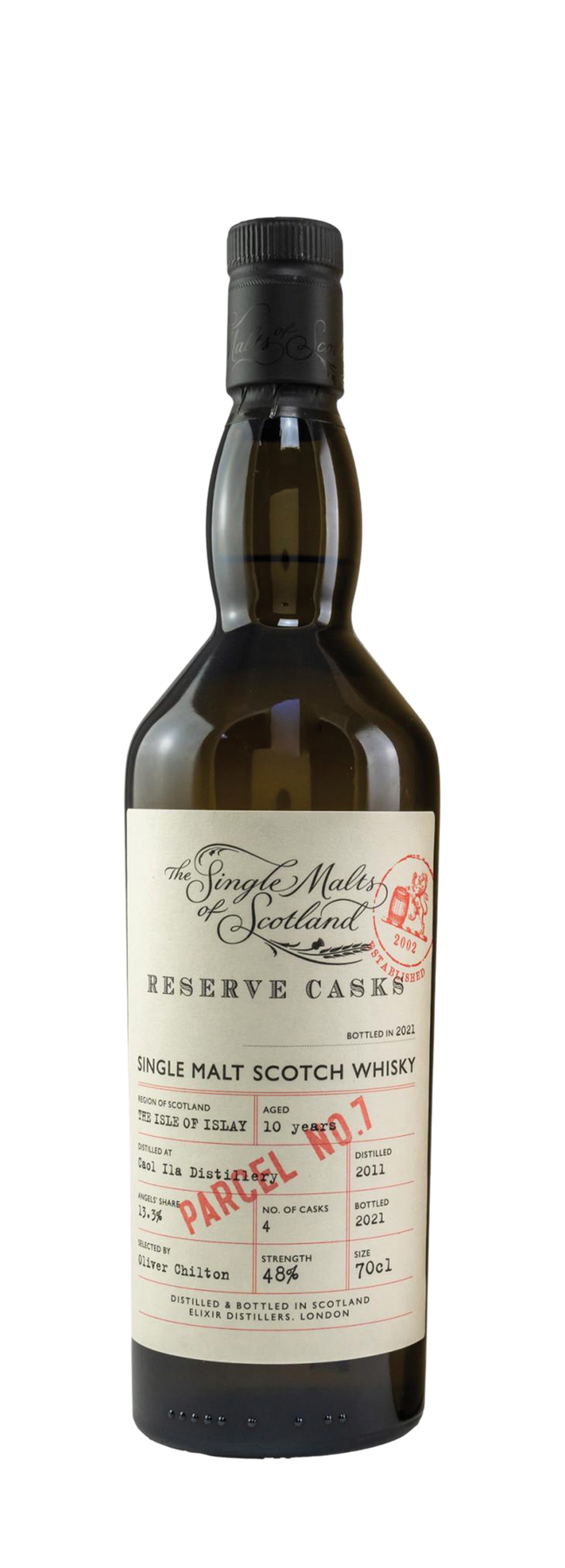 10 Years Old Single Malts Of Scotland Reserve Casks 48% 2011 70cl