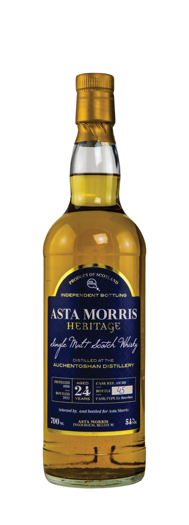 24 Years Old Asta Morris 54% 1998 70cl