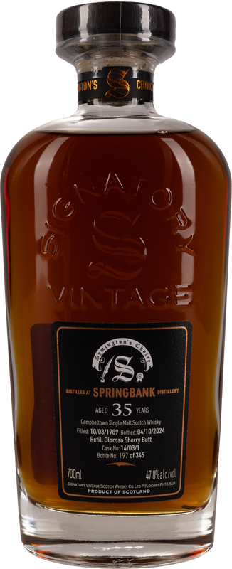35 Years Old Signatory Symington's Choice 47,8% 1989 70cl