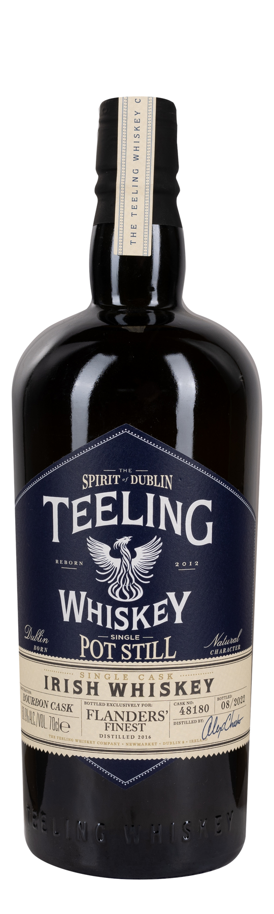 Single Cask for Flander's Finest 60,9% 2016 70cl